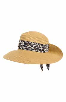 Classic Flip Up Bow Floppy Hat