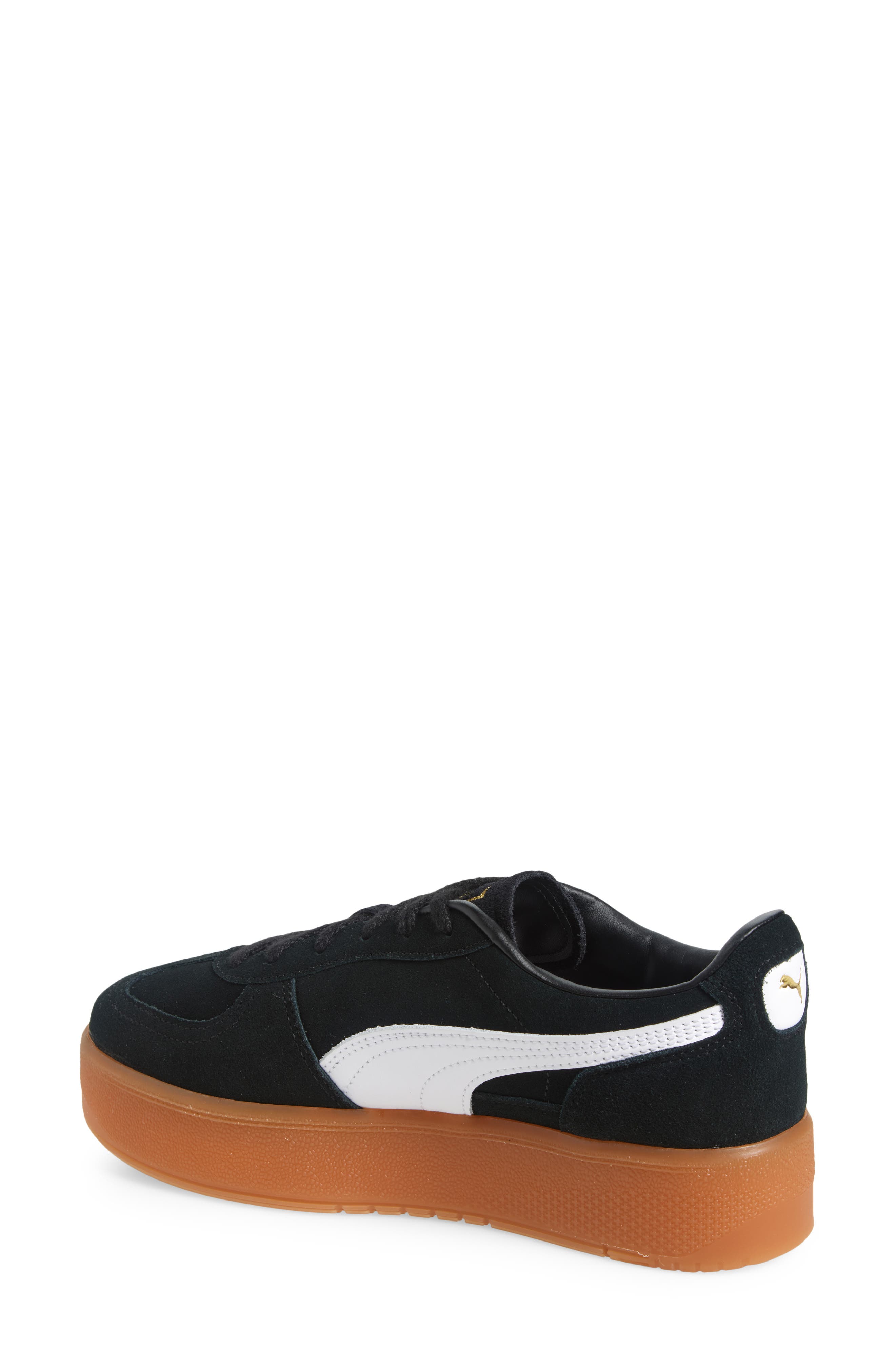PUMA Palermo Elevata Platform Sneaker, Alternate, color, Puma Black-Gum