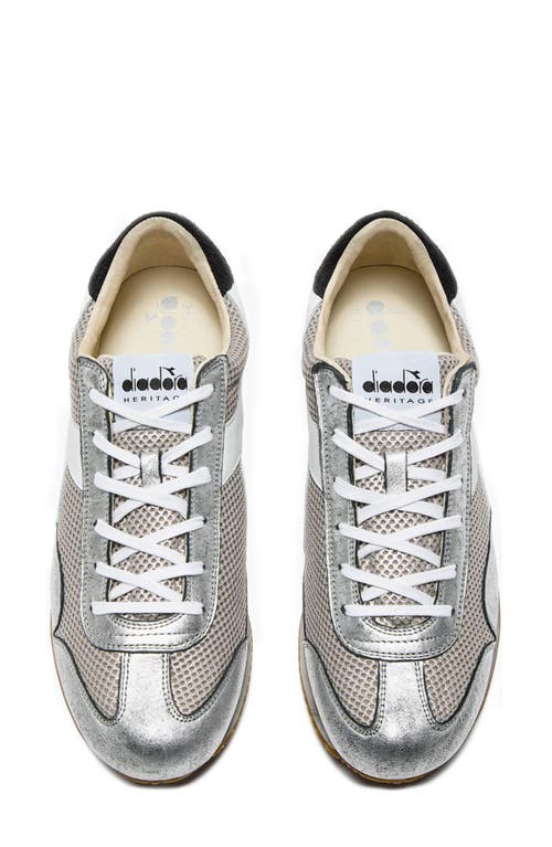 Diadora Equipe Stellar Sw In Silver Metalized