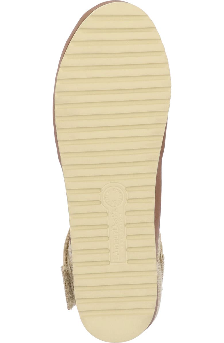 L'Amour des Pieds Amadour Ankle Strap Sandal, Alternate, color, Natural