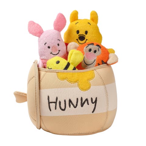 Winnie the Pooh Honey Pot Terry/Neoprene Bath Toy Set