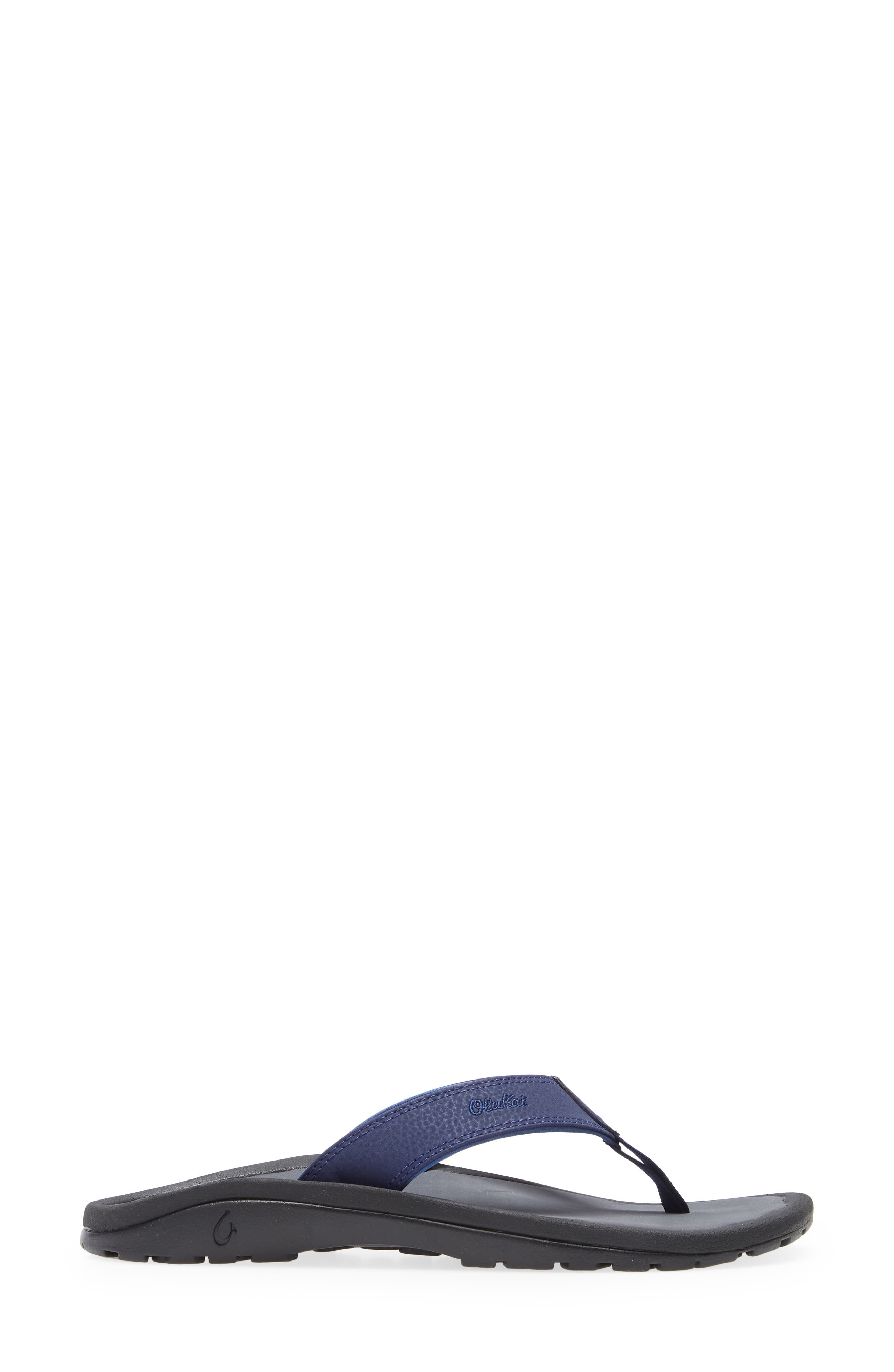 OluKai Ohana Flip Flop, Alternate, color, Pacifica / Dk Shadow