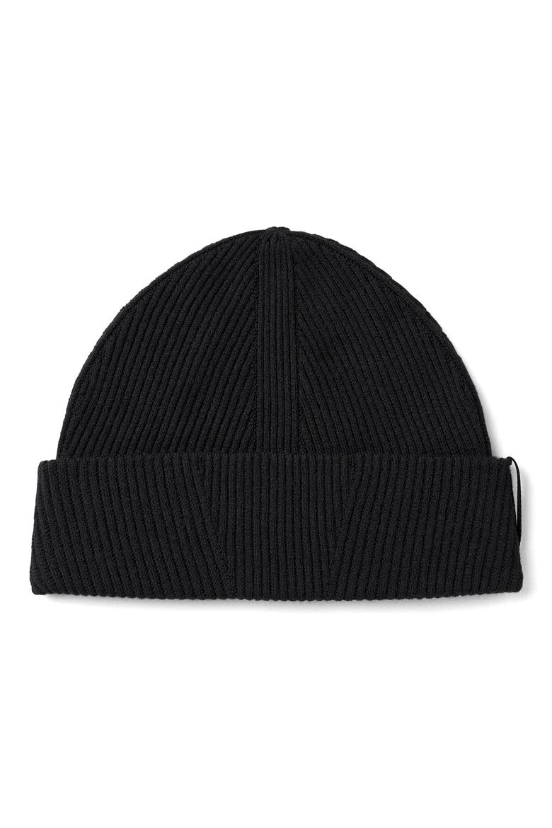 Conic Wool Toque, Main, color, BLACK