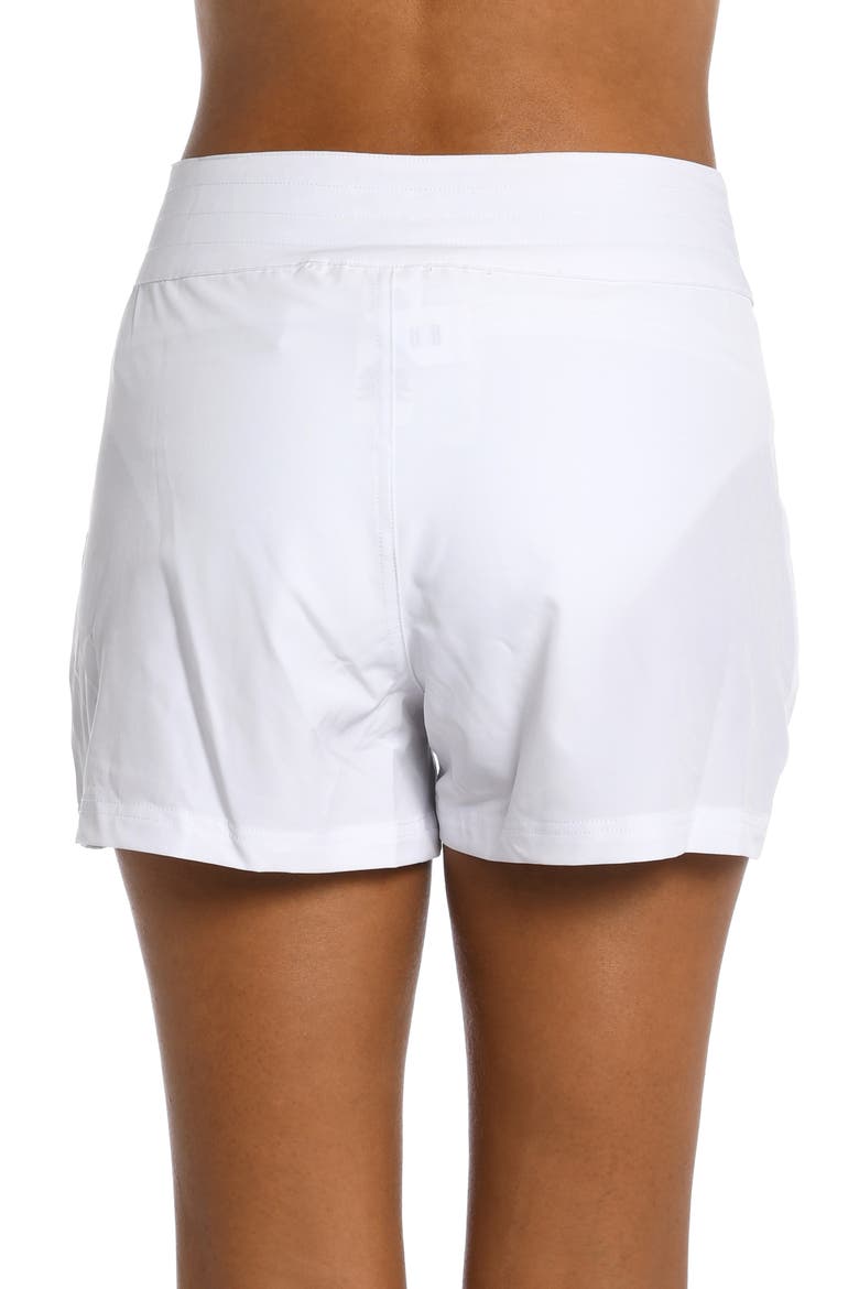 3-Inch Board Shorts, Alternate, color, WHITE