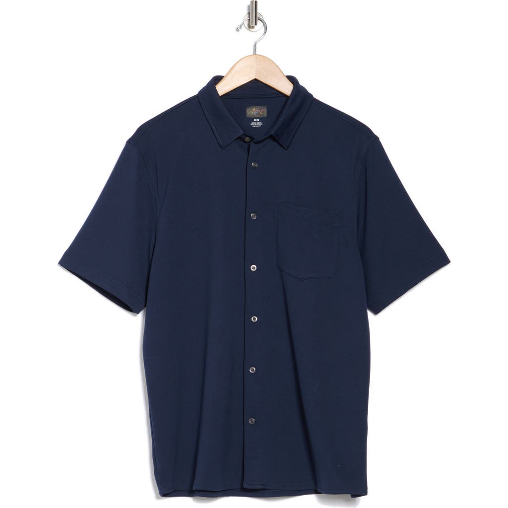 GREG NORMAN GREG NORMAN RIB POCKET FRONT BUTTON UP SHIRT