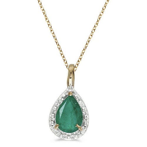 0.70ct, Emerald, Yellow Gold