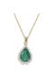  0.70Ct, Emerald, Yellow Gold