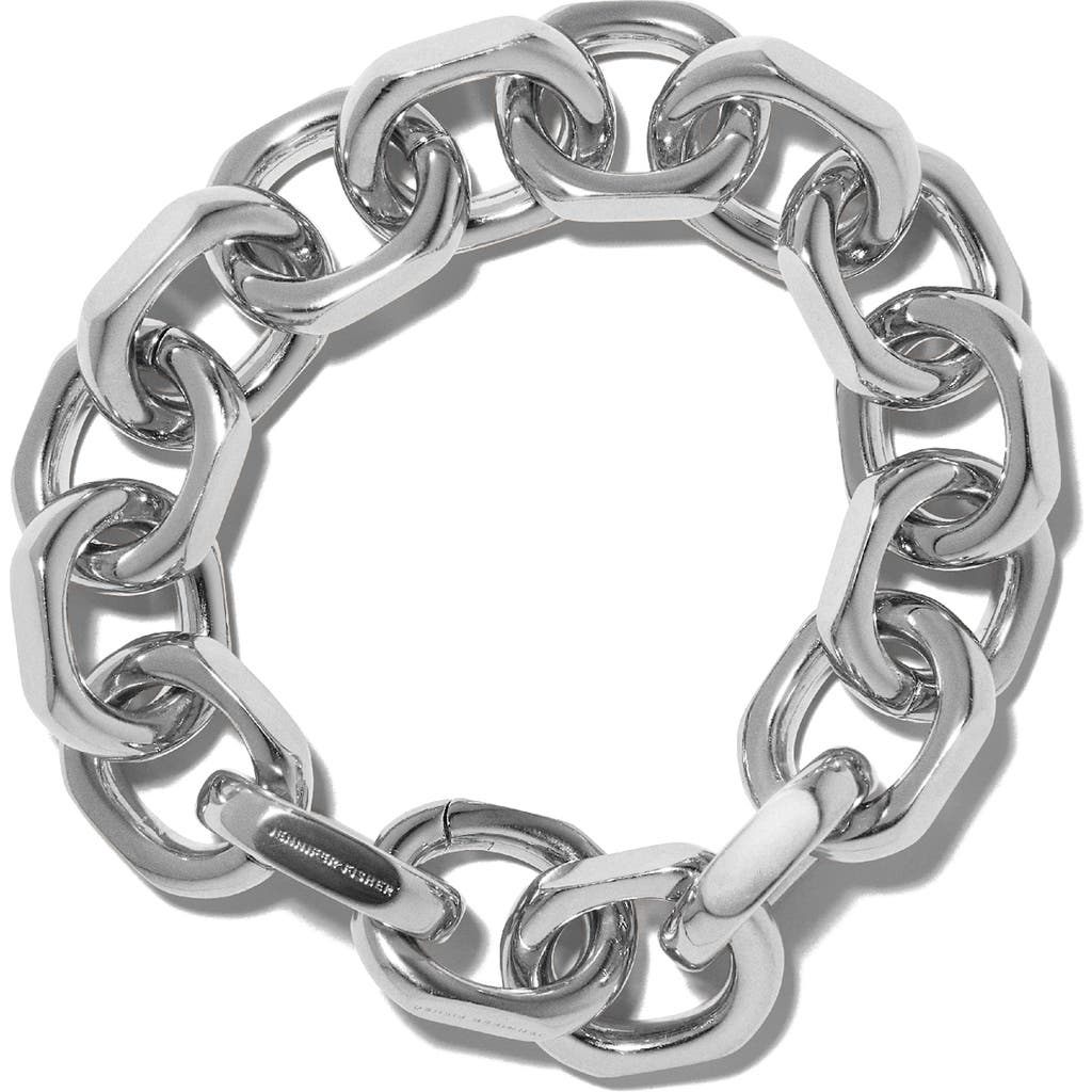 Jennifer Fisher Small City Link Bracelet in Silver at Nordstrom