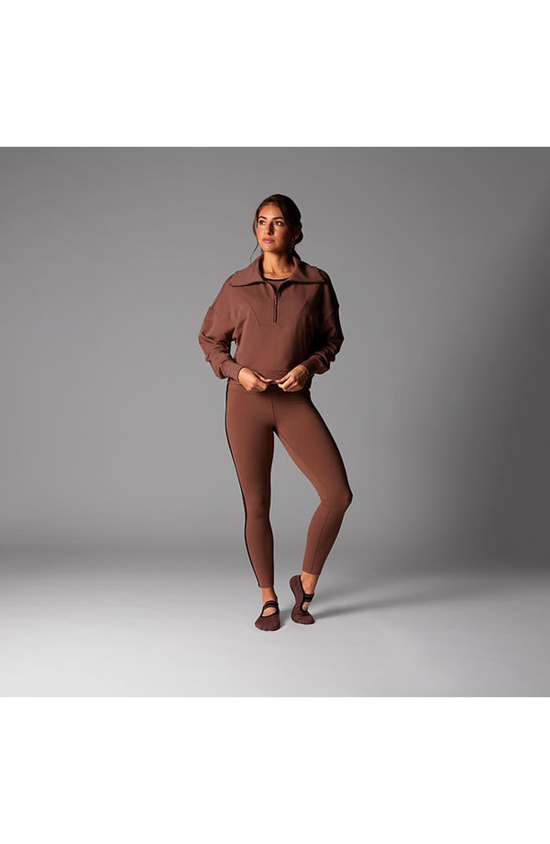 Tavi Everyday Cozy Half Zip Clove, Alternate, color, Clove