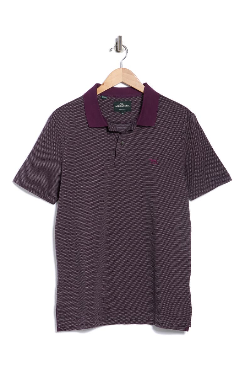 Redwood Pass Cotton Polo, Alternate, color, SHIRAZ