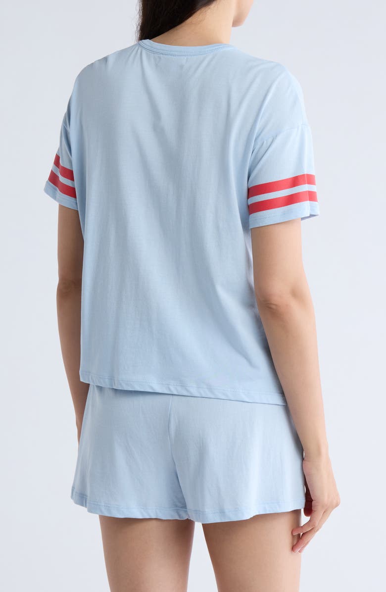 PJ Salvage Mix & Match Cotton Blend Short Pajamas, Alternate, color, Blue