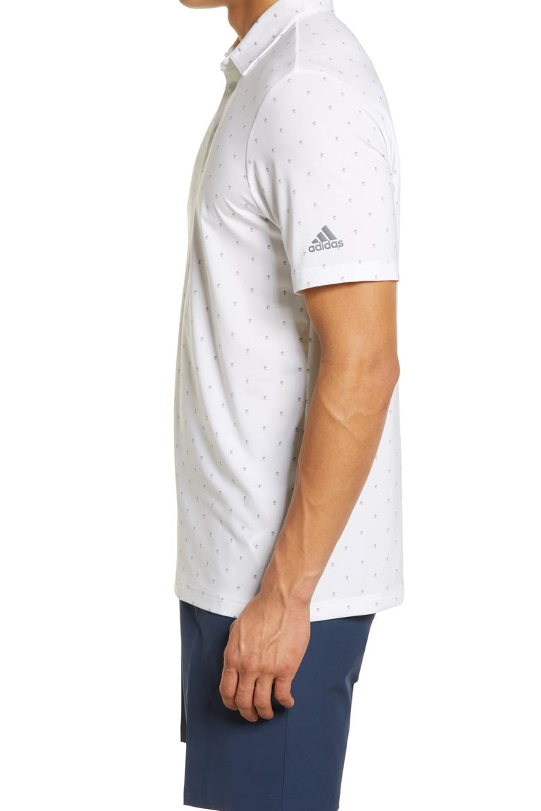 Men's Ultimate 365 Golf Polo, Alternate, color, WHITE/ GREY THREE