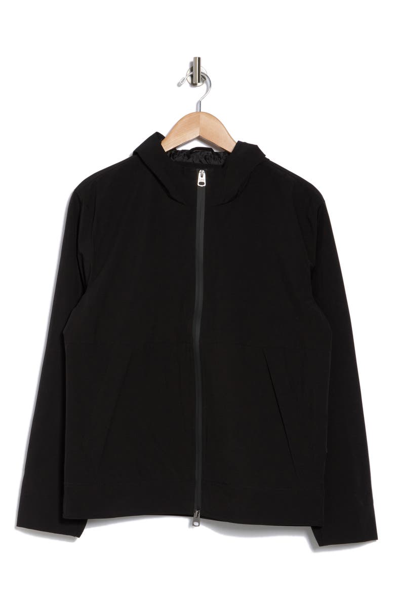 Lee Hooded Zip Jacket, Alternate, color, Black