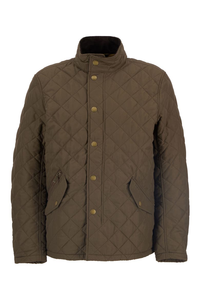 Shoveler Quilted Jacket, Alternate, color, DARK OLIVE