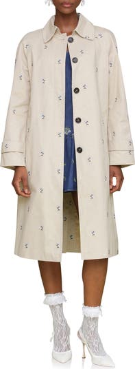 ジャケット・アウター Supreme floral washed work trench coat S Supreme Washed Work Trench Coat (SS18) - $198