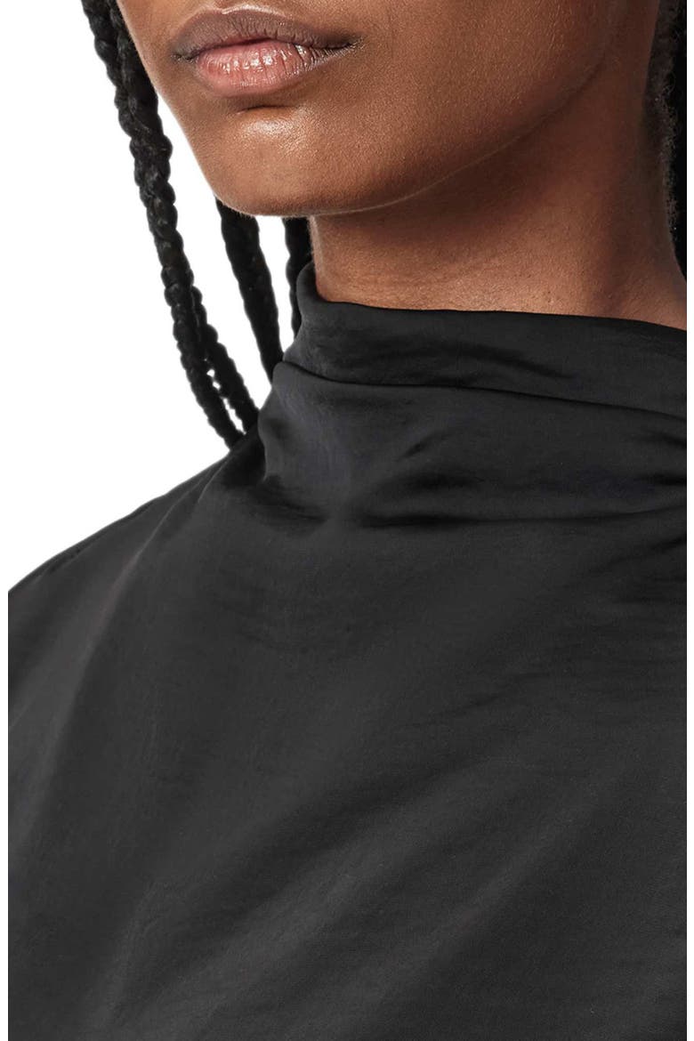Leslie Cowl Neck Long Sleeve Top, Alternate, color, BLACK