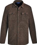David Donahue Knit Overshirt