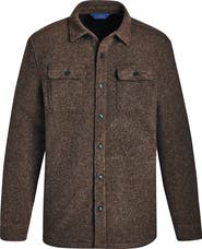David Donahue Knit Overshirt
