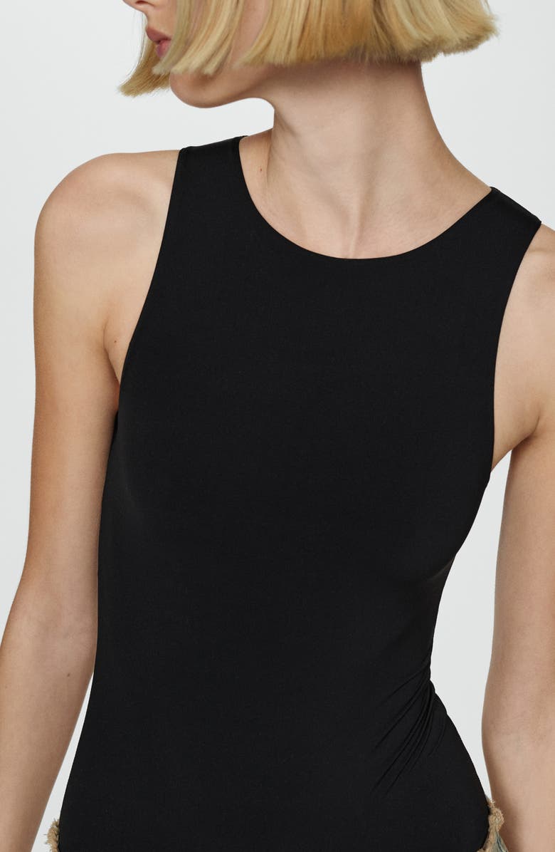 MANGO Sleeveless Bodysuit, Alternate, color, 