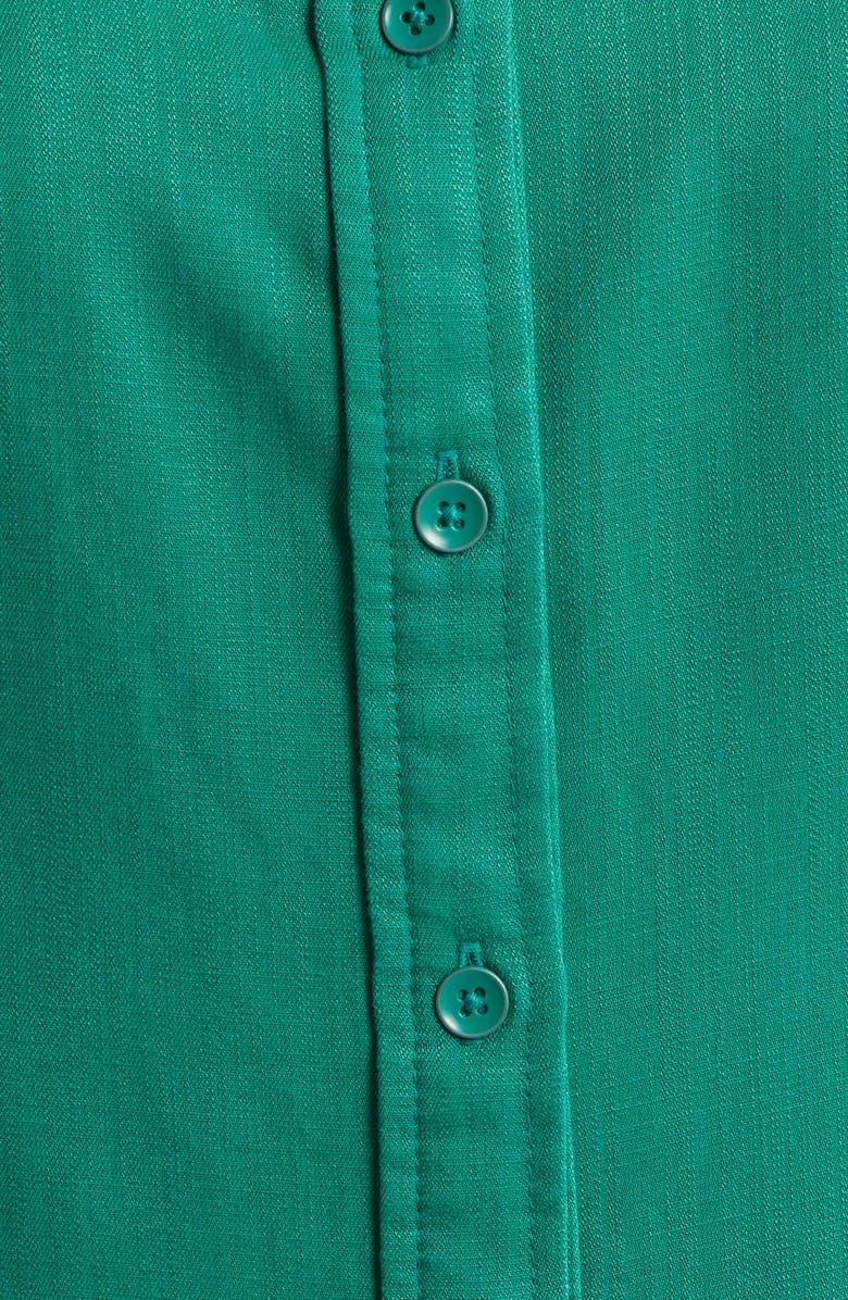 Wit & Wisdom Bubble Sleeve Shirt, Alternate, color, Lake Green