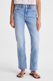 Madewell The Jules Slim Straight Jeans