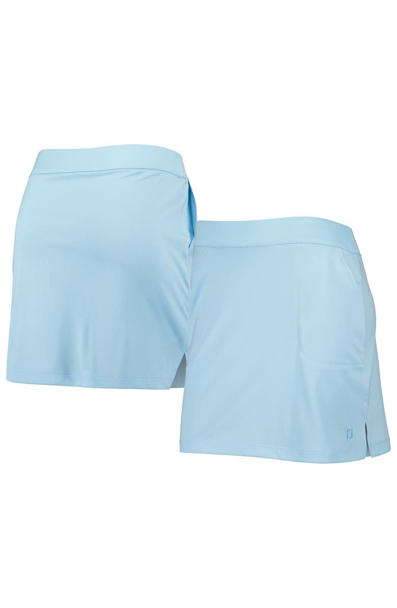FOOTJOY Women's FootJoy Blue WM Phoenix Open Knit Golf Skort, Main, color, 