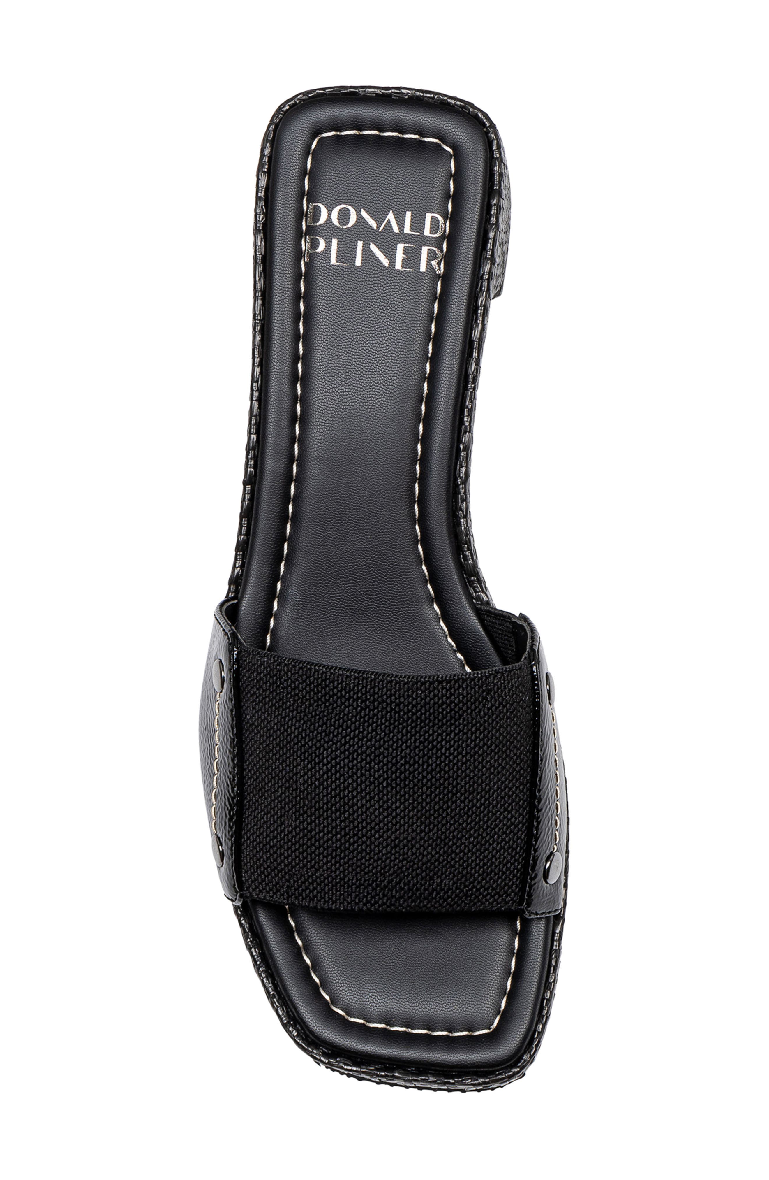 Donald Pliner Rodeo Slide Sandal, Alternate, color, Black