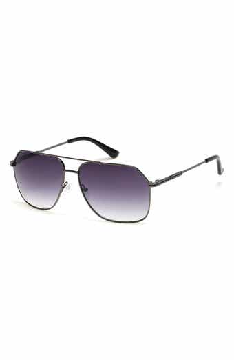 GUESS 61mm Navigator Gradient Sunglasses