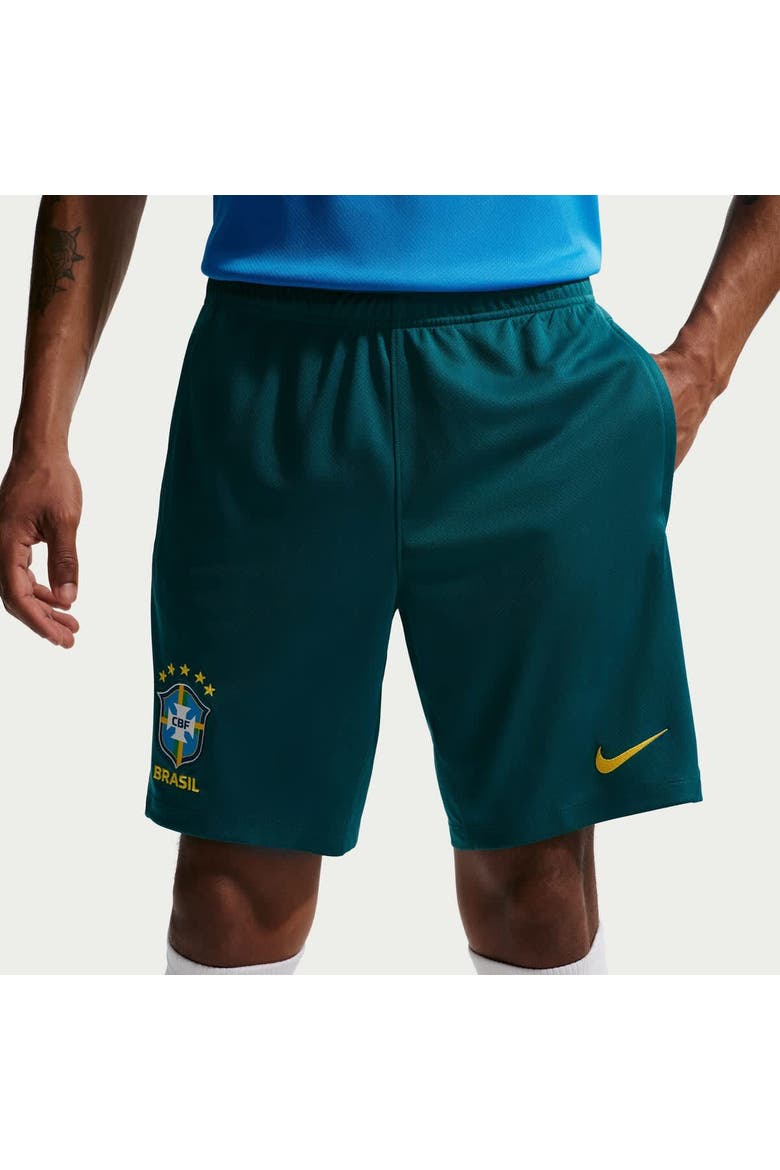 Men's Nike Green Brazil National Team 2026 Strike Dri-FIT Shorts, Main, color, Green