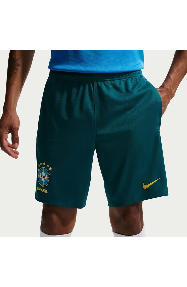 Nike Men's Nike Green Brazil National Team 2026 Strike Dri-FIT Shorts, Main, color, Green