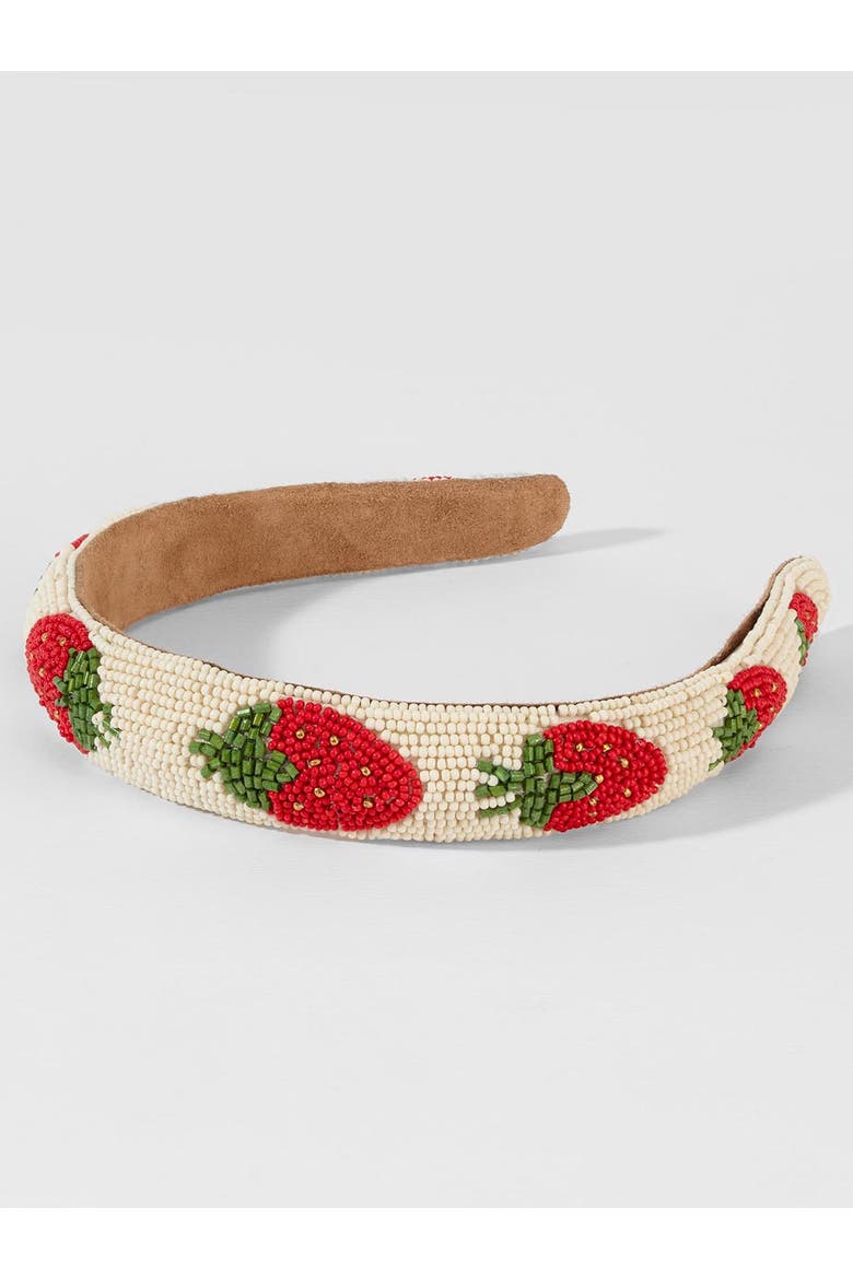 Strawberry Fields Headband, Alternate, color, Ivory