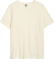 Anne Klein Luxe Washable Short Sleeve Merino Wool Sweater