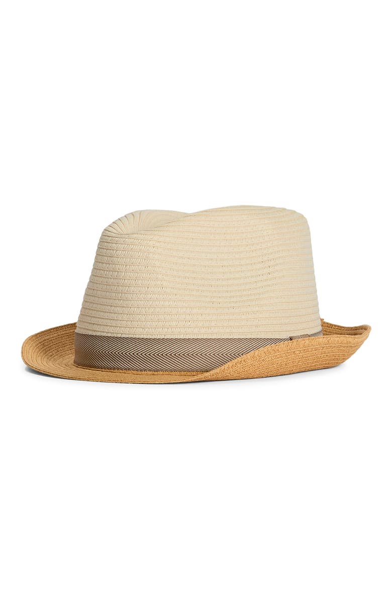 Ashill Trilby Summer Hat, Main, color, ECRU/ TAN