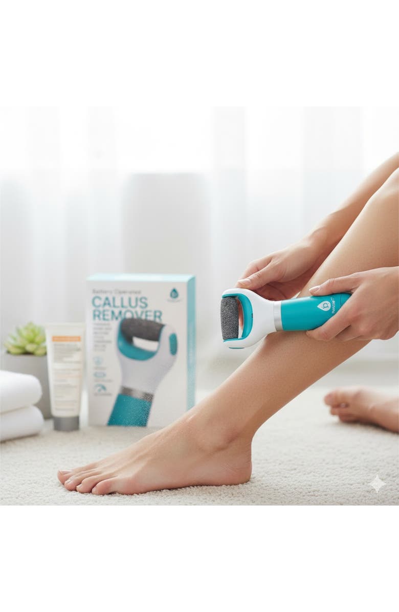 PURSONIC The Complete Home Spa Trio Ultimate Foot & Nail Perfection, Alternate, color, White