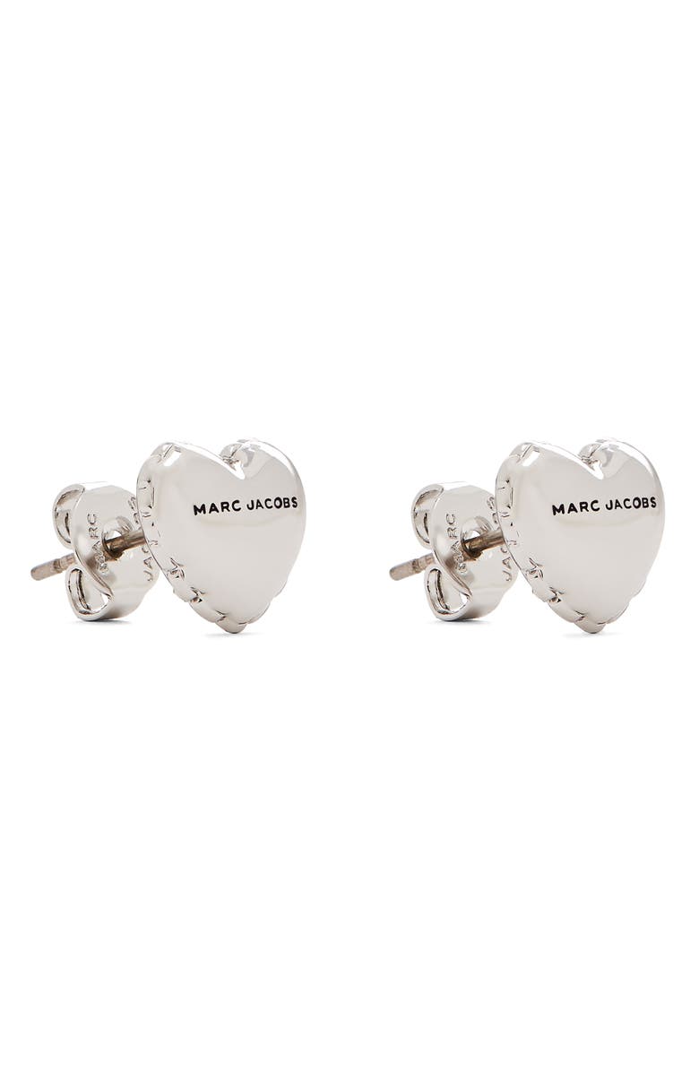 Marc Jacobs Micro Heart Balloon Stud Earrings, Alternate, color, 
