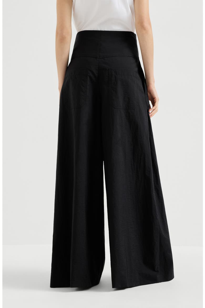 Maxi trousers, Alternate, color, Black