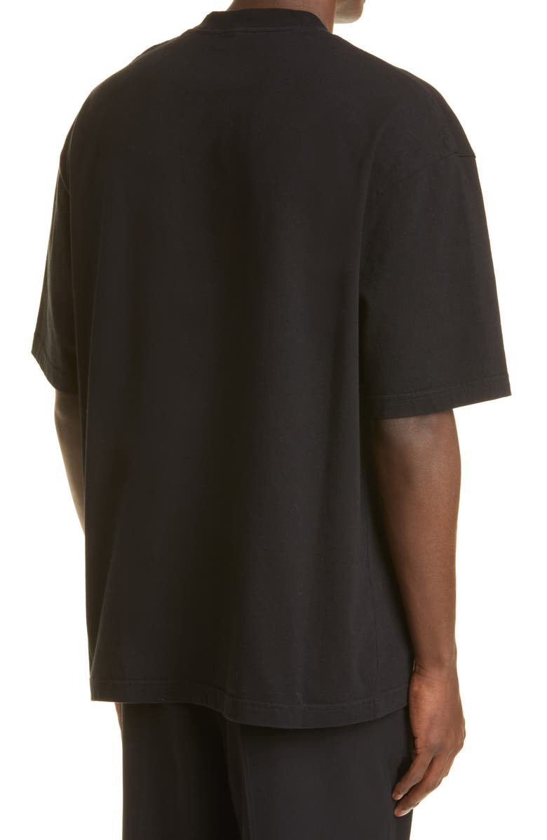Balenciaga Balenicaga Graffiti Logo Graphic Tee, Alternate, color,