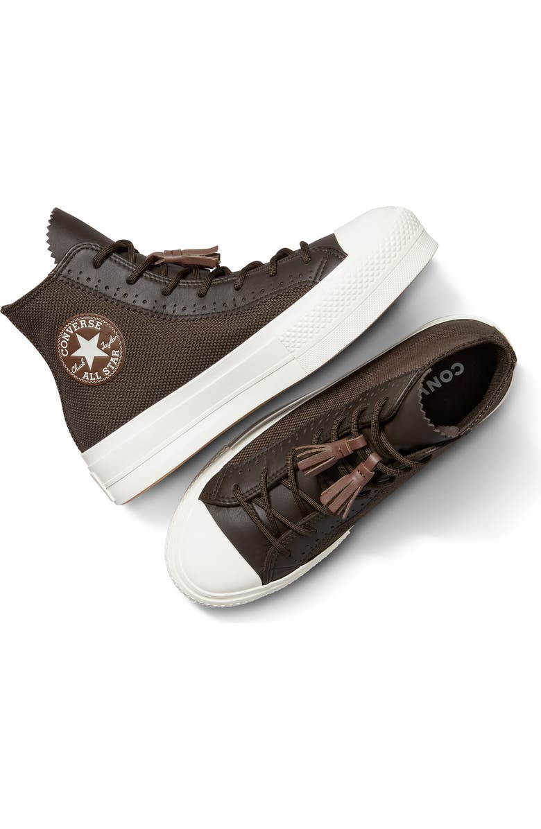 Converse Lift Hi Top Sneaker, Alternate, color, Fresh Brew/ Egret/ Bear Nap