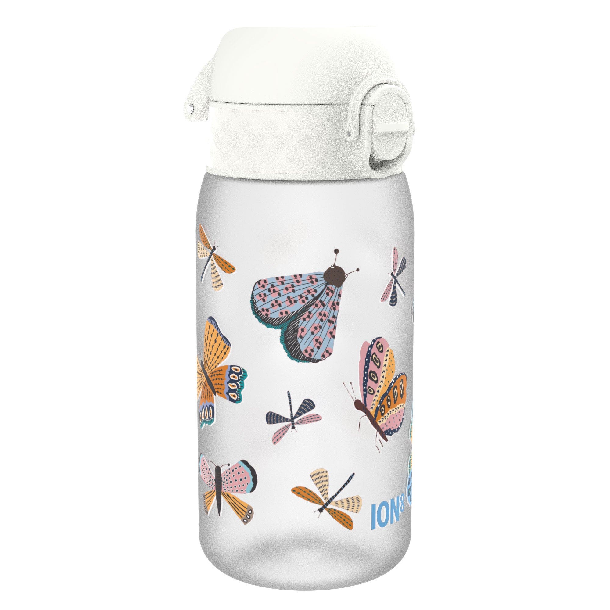 Ion8 BPA Free Recyclon Water Bottle - 12oz in Butterflies 