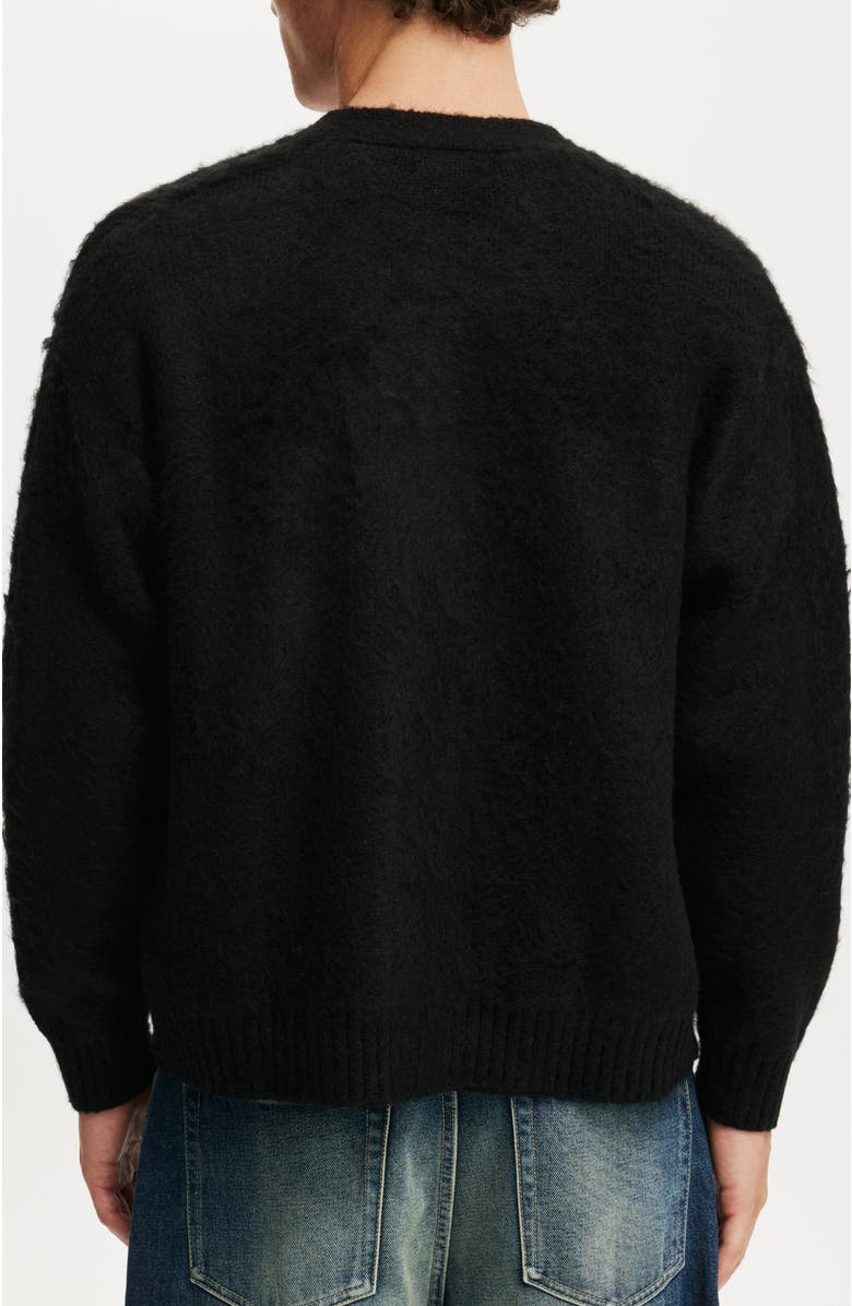 Cotton On Men's Cropped Cardigan, Alternate, color, 