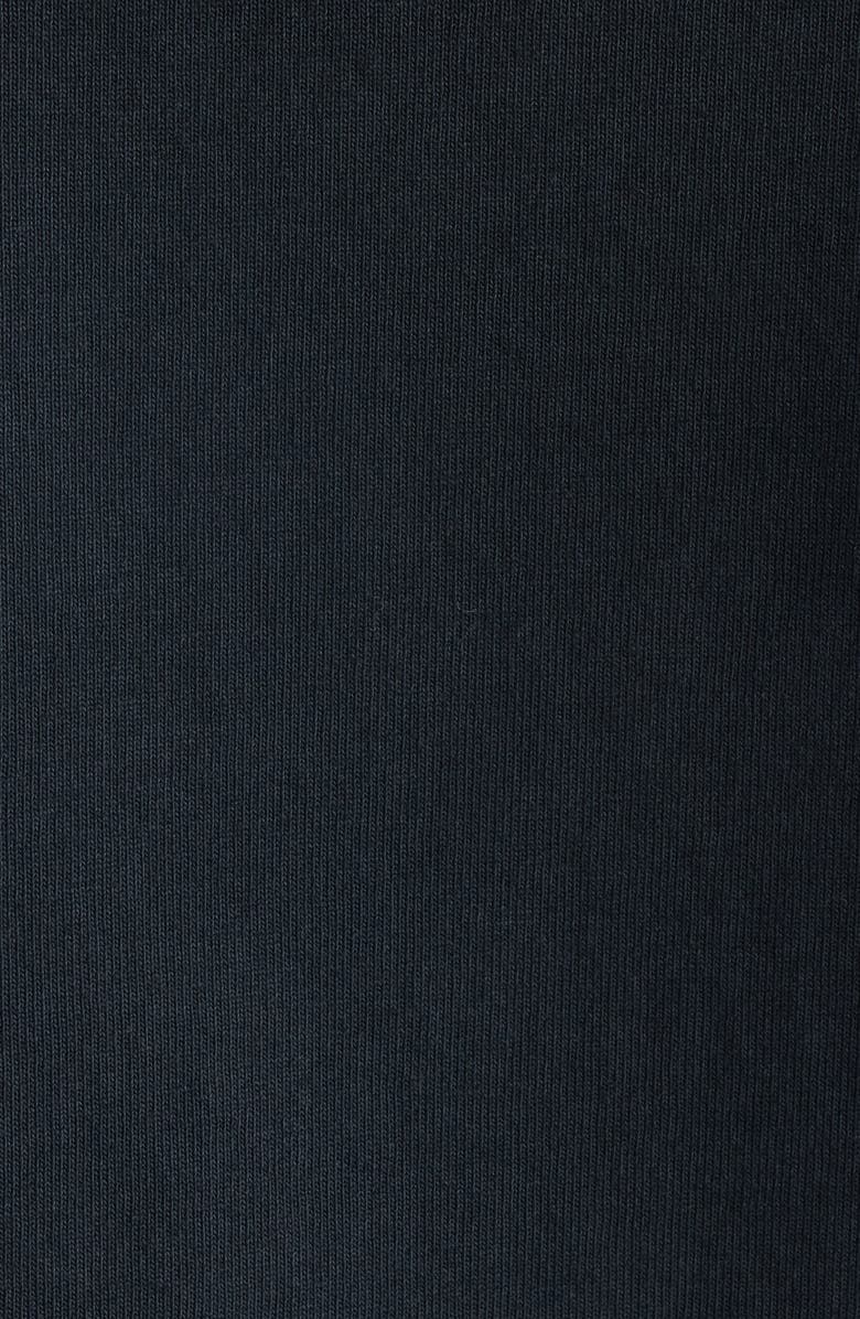 Acne Studios Edden Oversize Organic Cotton Logo Graphic T-Shirt, Alternate, color, Black