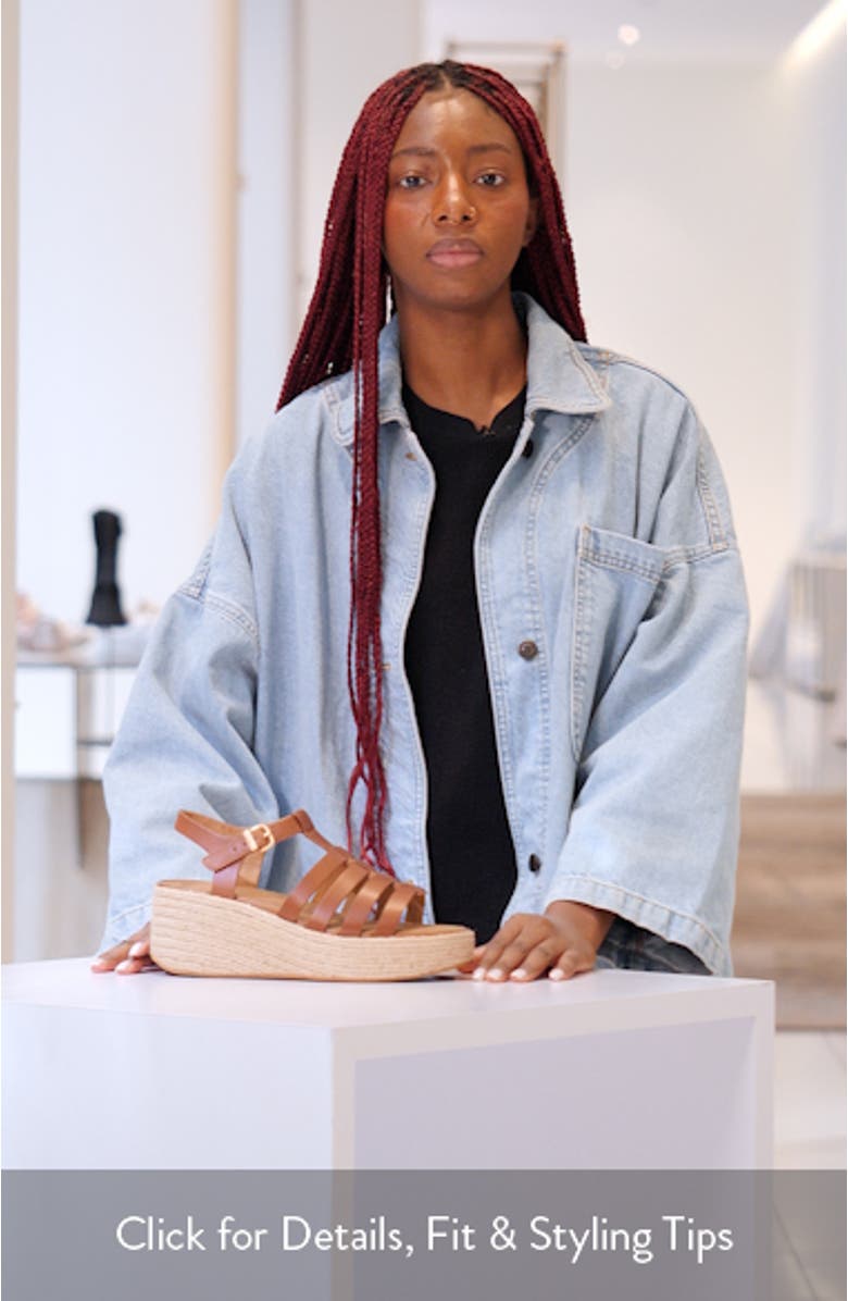 Espadrille Platform Wedge Sandal, sales video thumbnail