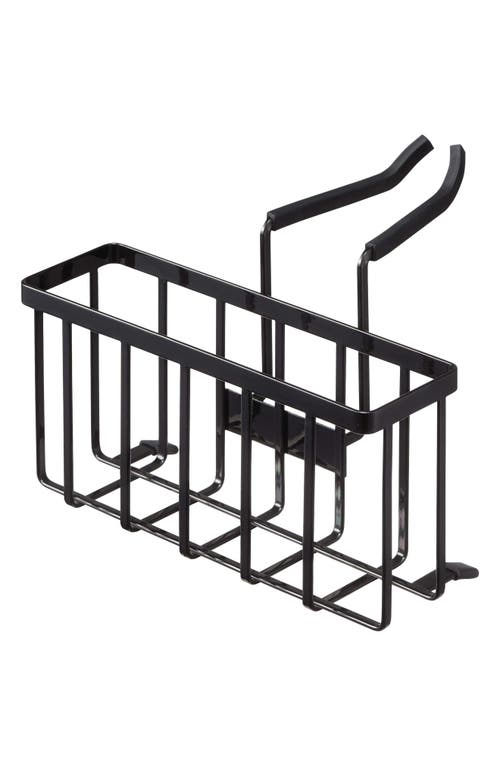 Yamazaki Hanging Sponge Caddy In Black