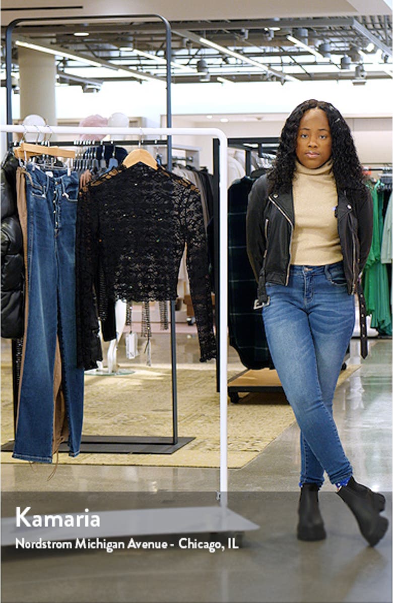 Mock Neck Lace Top, sales video thumbnail