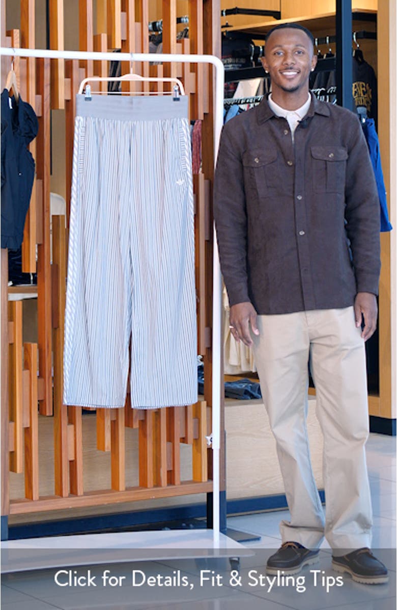 Stripe Wide Leg Pant, sales video thumbnail