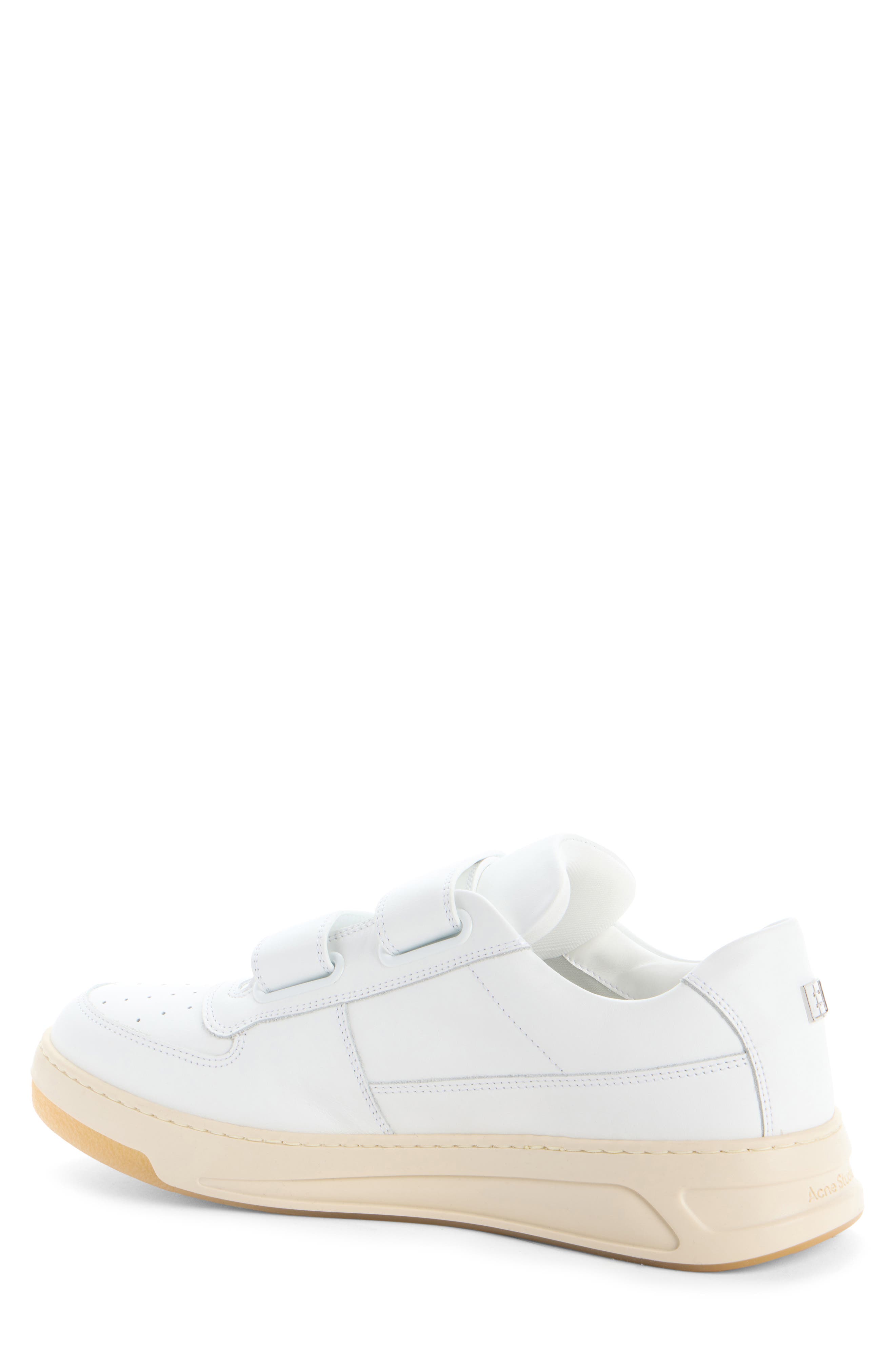 Acne Studios Steffey U Friend Low Top Sneaker, Alternate, color, Optic White/ Ecru