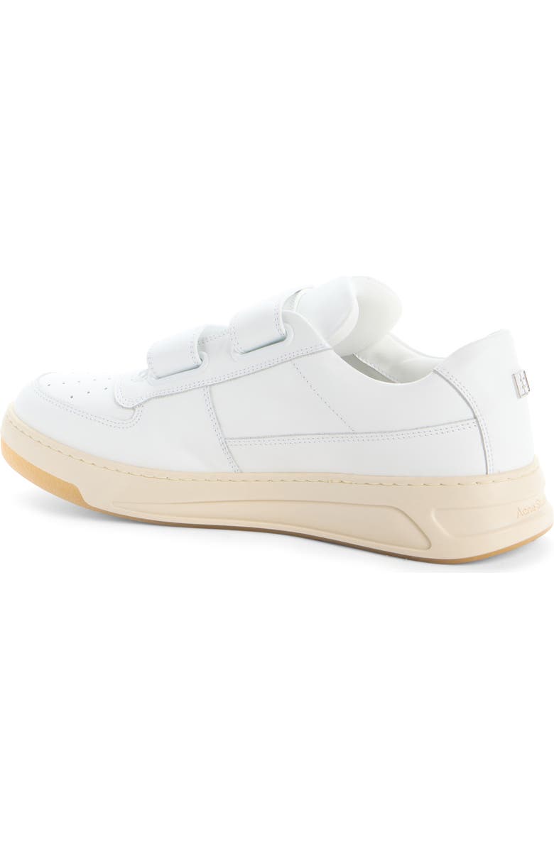 Acne Studios Steffey U Friend Low Top Sneaker, Alternate, color, Optic White/ Ecru