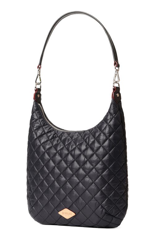 Mz Wallace Crosby Sienna Quilted Nylon Shoulder Bag