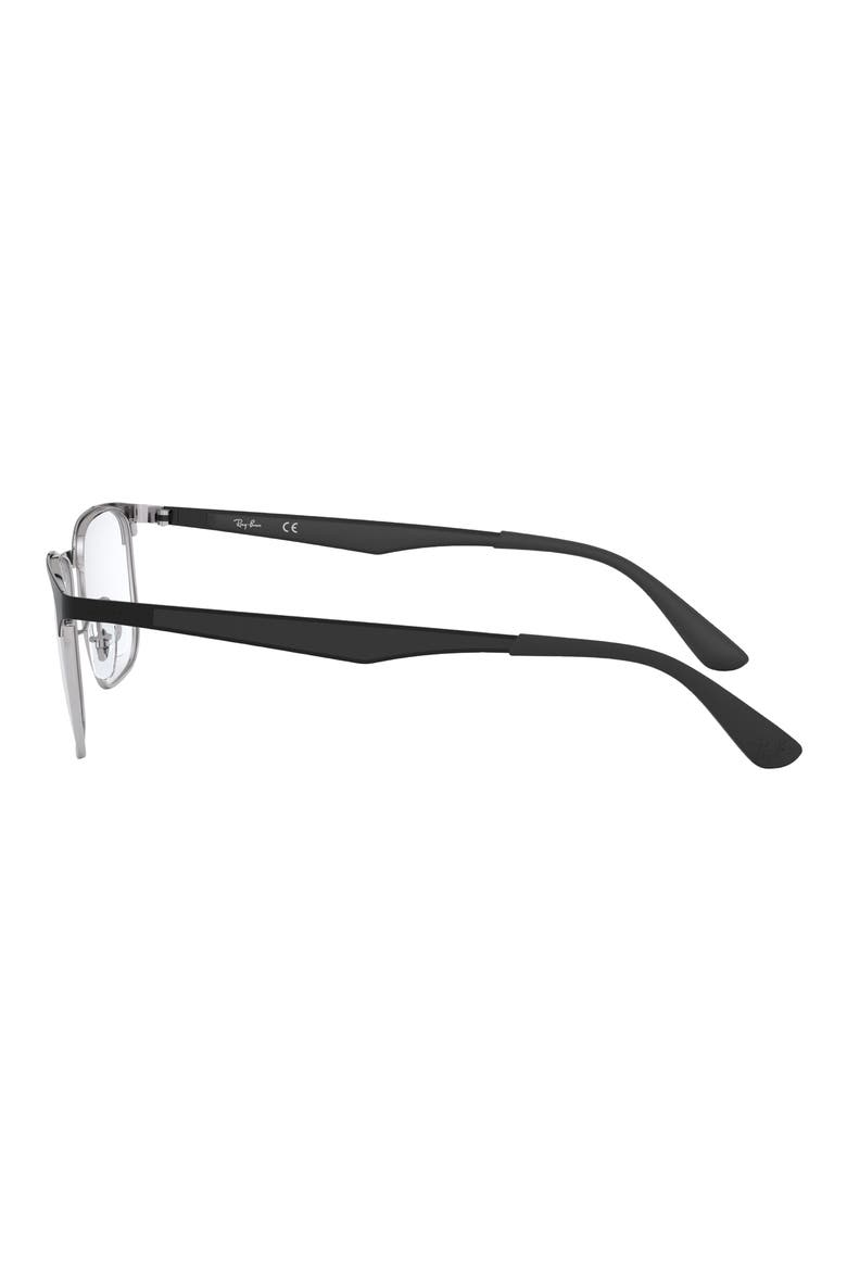 54mm Optical Glasses, Alternate, color, SILVER/ BLACK