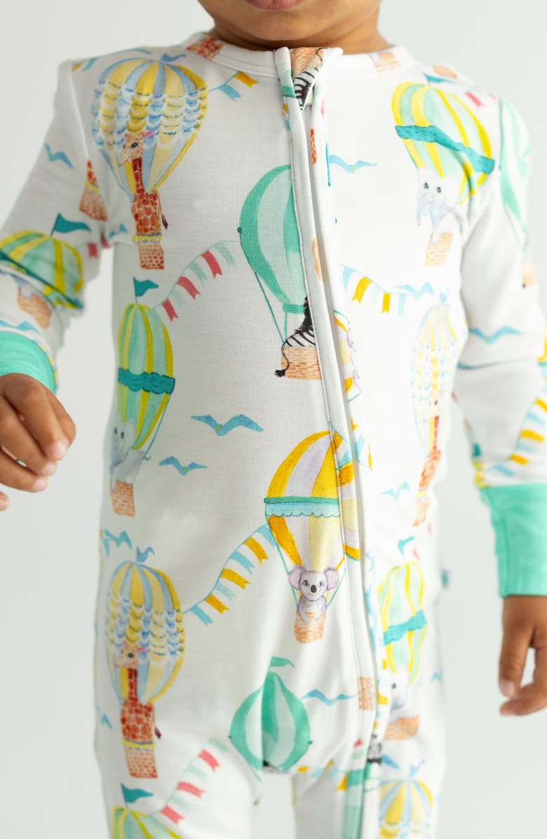 Posh Peanut Balloon Wonder Fitted Convertible One-Piece Pajamas, Alternate, color, 